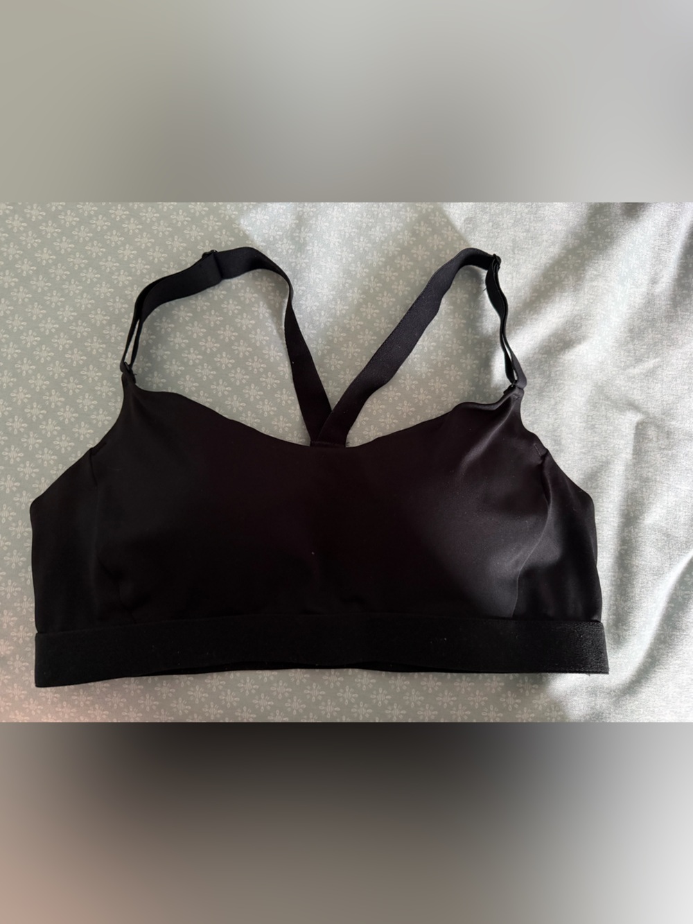 Old Navy Black Wireless Bralette with Adjustable Straps